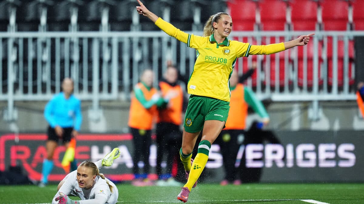 Ellen Wangerheim's Hattrick Leads Hammarby to 4-1 Victory Over Brann