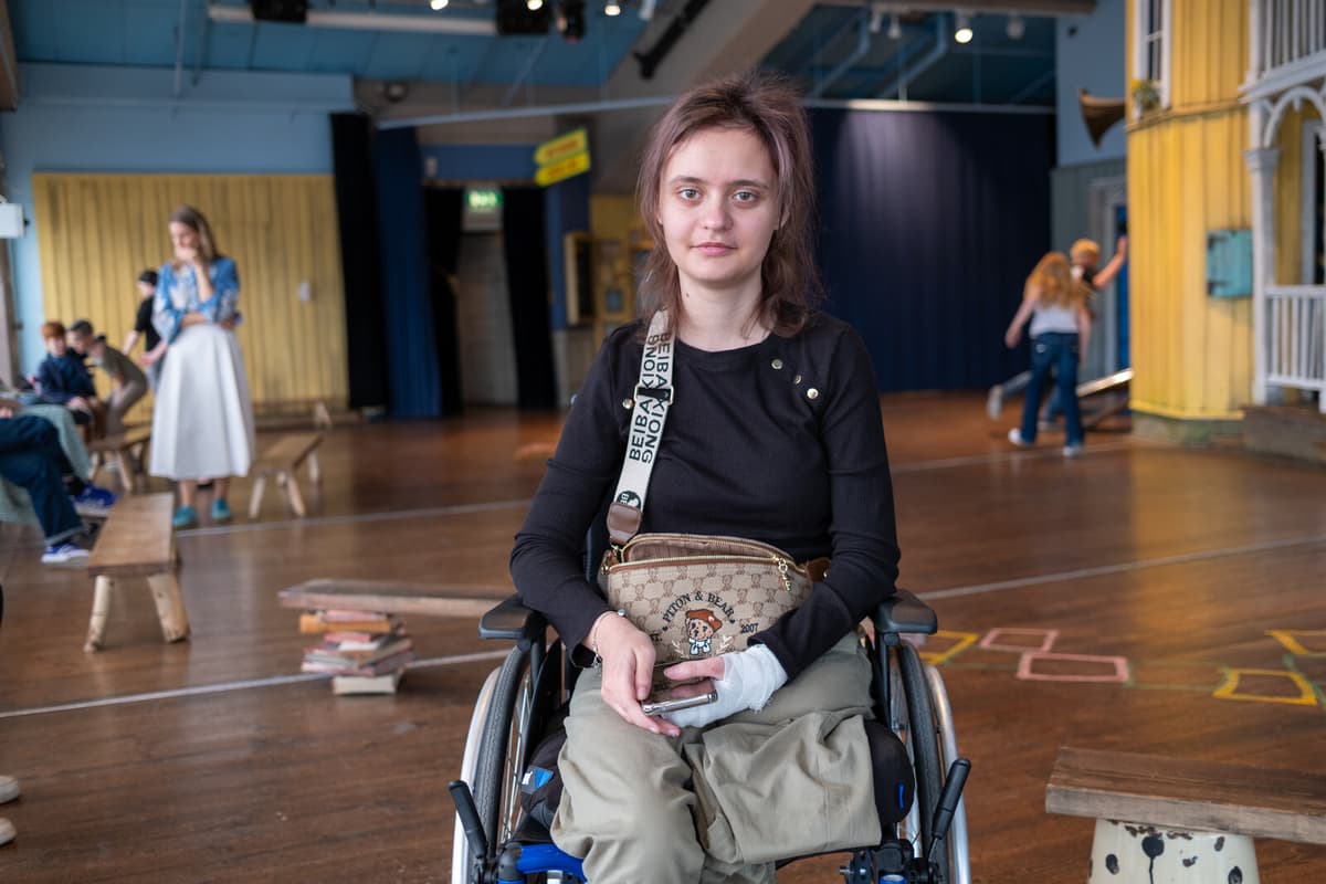 Anastasija Dreams of Prosthesis After Losing Leg in Ukraine War