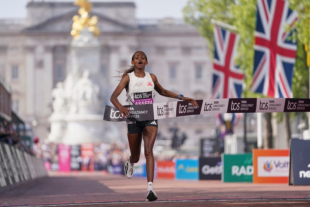 Tigst Assefa Sets Women's-Only Marathon Record at London Marathon
