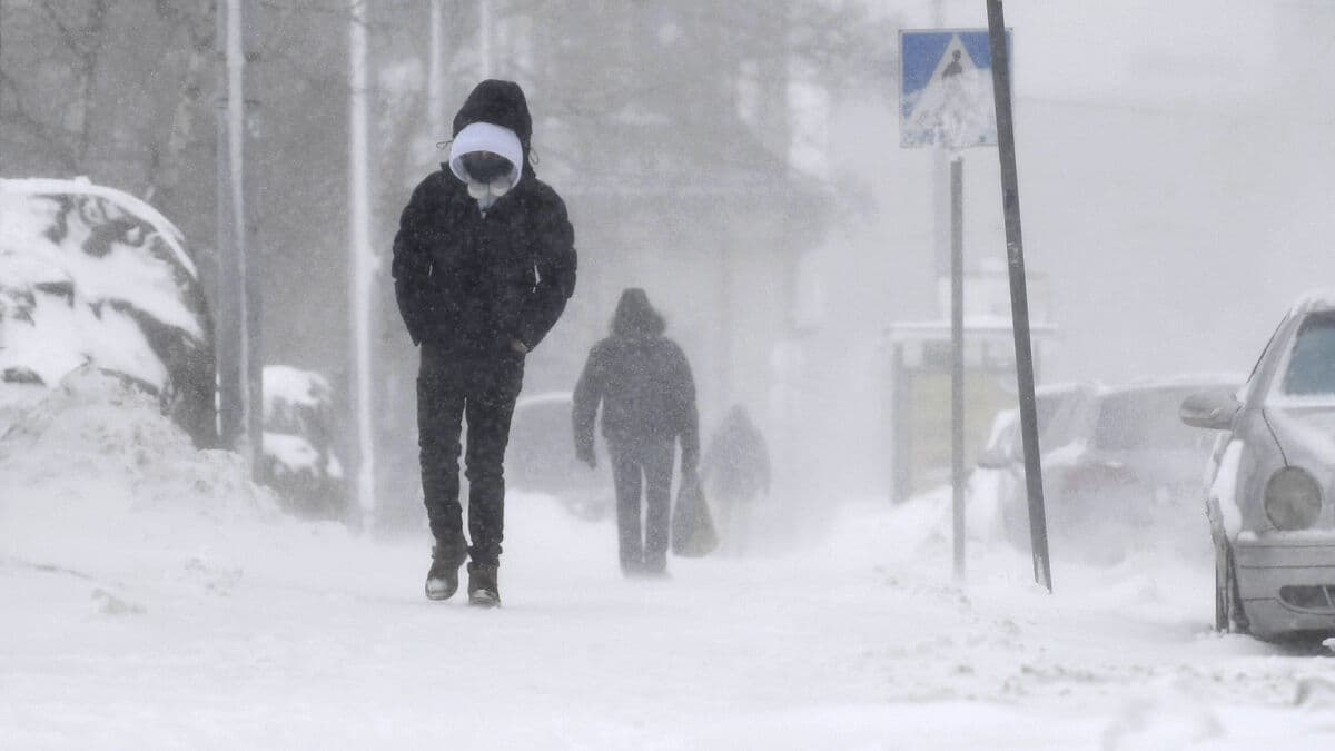 160,000 households without electricity in Finland, plane blown off runway