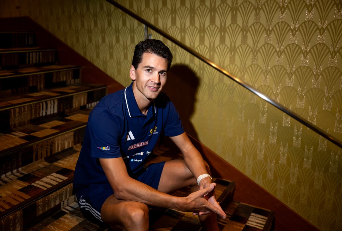 Perseus Karlström Prepares for Tokyo World Championship Heat