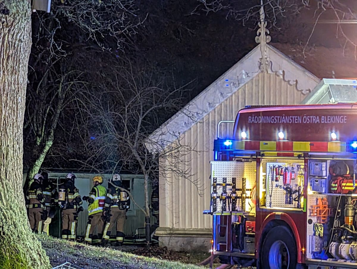 Fire in Manor House – Part of World Heritage Site