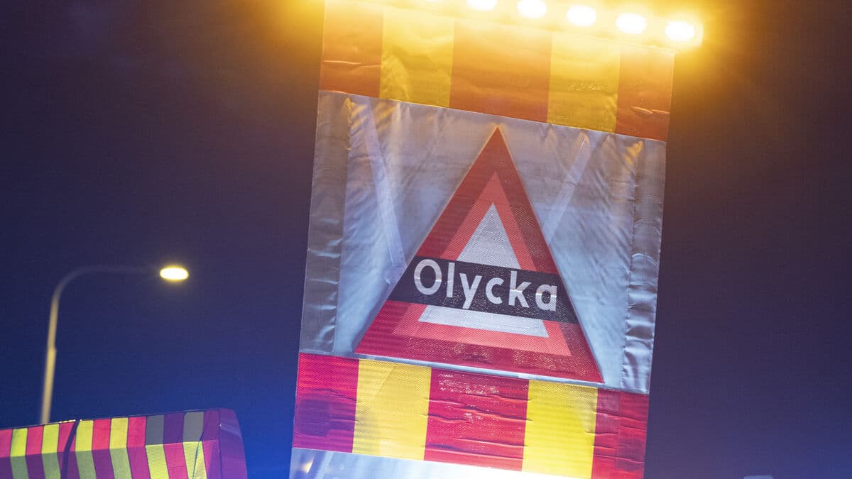 Serious accident on E6 outside Trelleborg - road closed