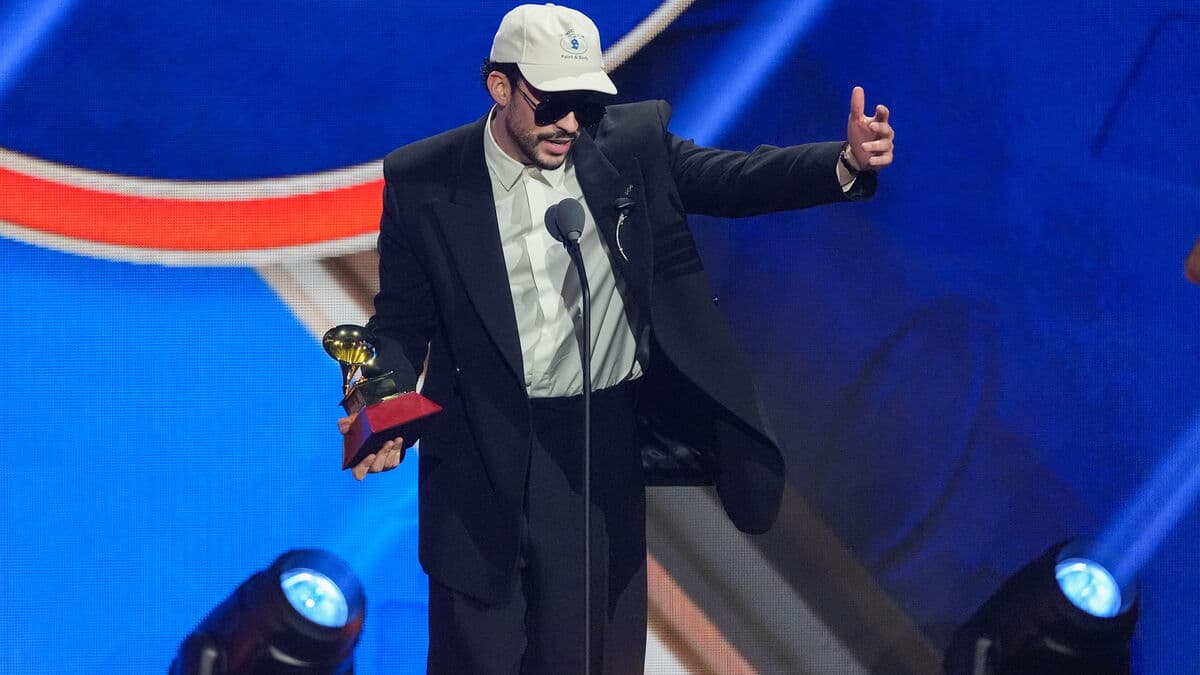 Bad Bunny wins big at the Latin Grammys