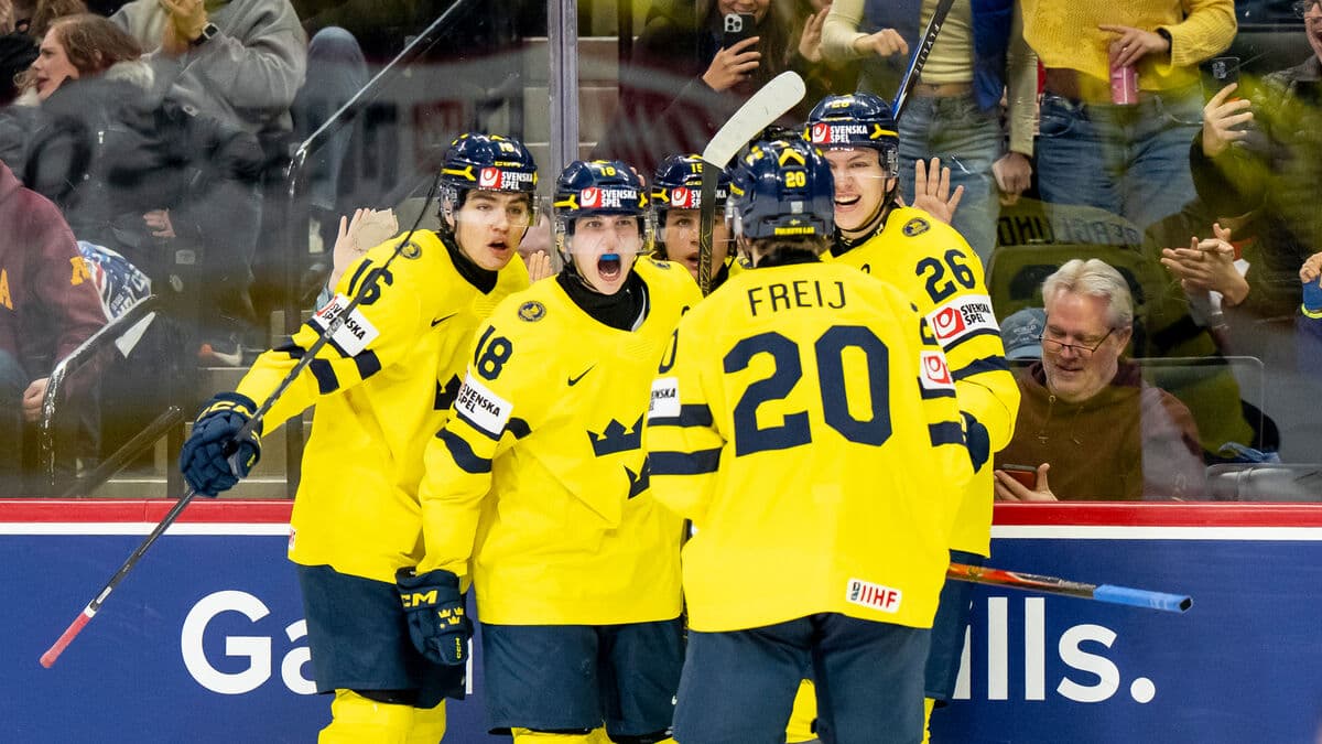 Sweden wins World Junior Ice Hockey gold after 14 years, it tastes like magic