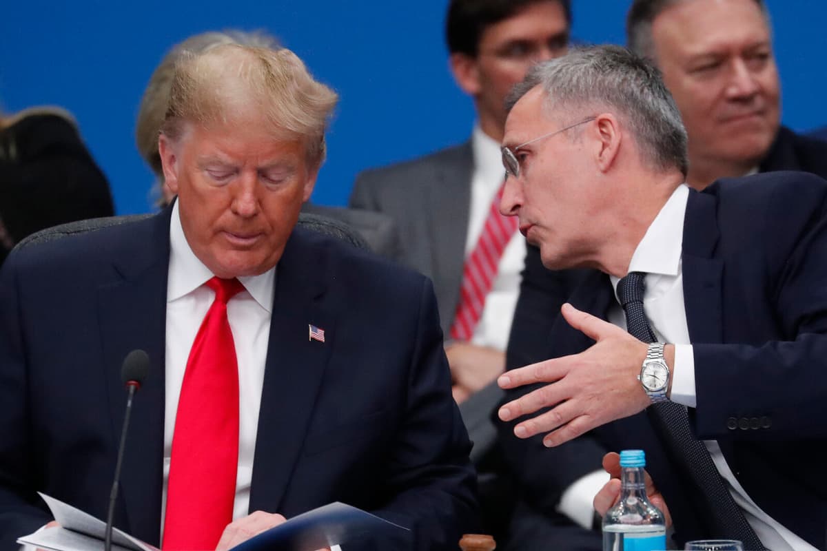 Norway's Leaders Meet with Trump at White House