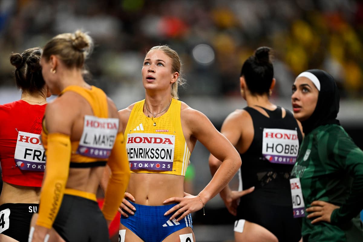 Henriksson Out in 100m at Tokyo, Focuses on 200m Performance