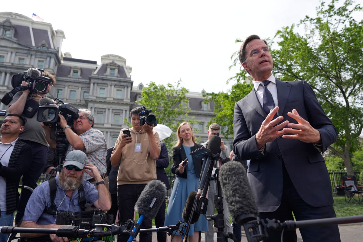 NATO Chief Rutte: Russia Must Act on Ceasefire Talks