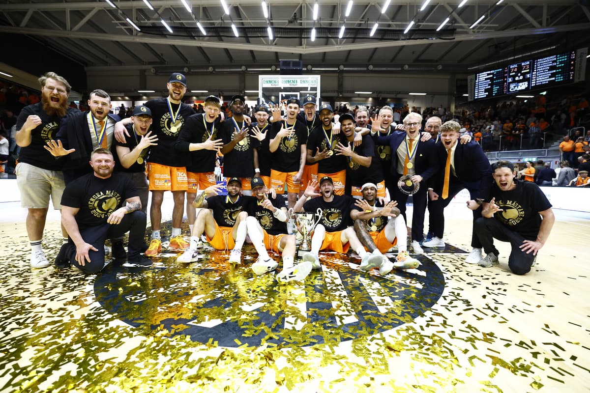 Norrköping Dolphins Secure Fifth Straight Swedish Basketball Title