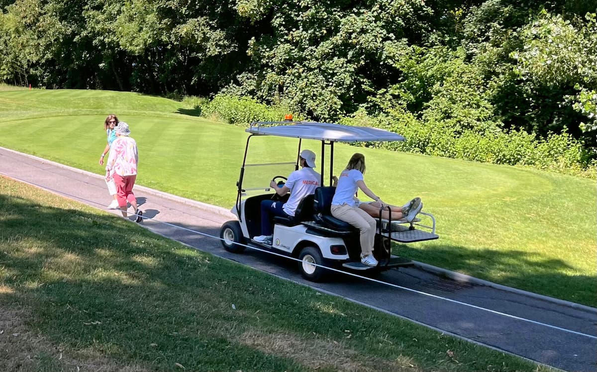 Charley Hull Faints During Evian Championship First Round
