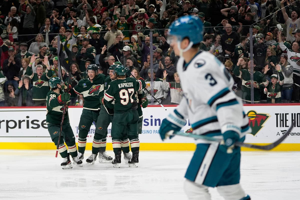 Joel Eriksson Ek Scores Four in Triumphant Return for Minnesota Wild