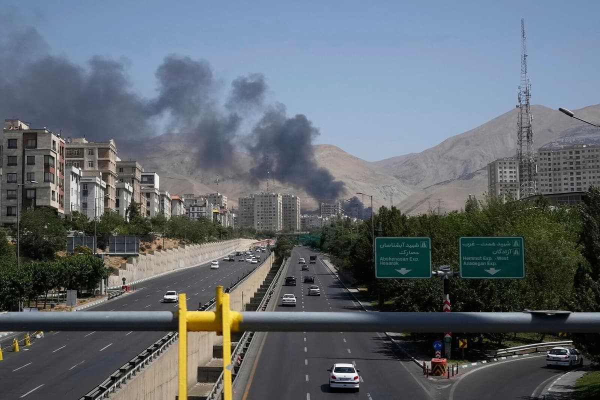 Israel Strikes Iranian State TV Building in Tehran