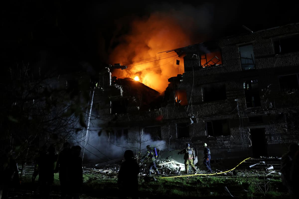 Russian Drone Attack on Zaporizhzhia Leaves One Dead, 30 Injured