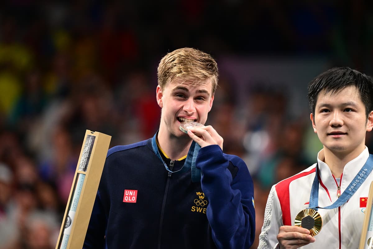 Olympic Silver Medalist Truls Möregårdh Dines with Rival Fan Zhendong
