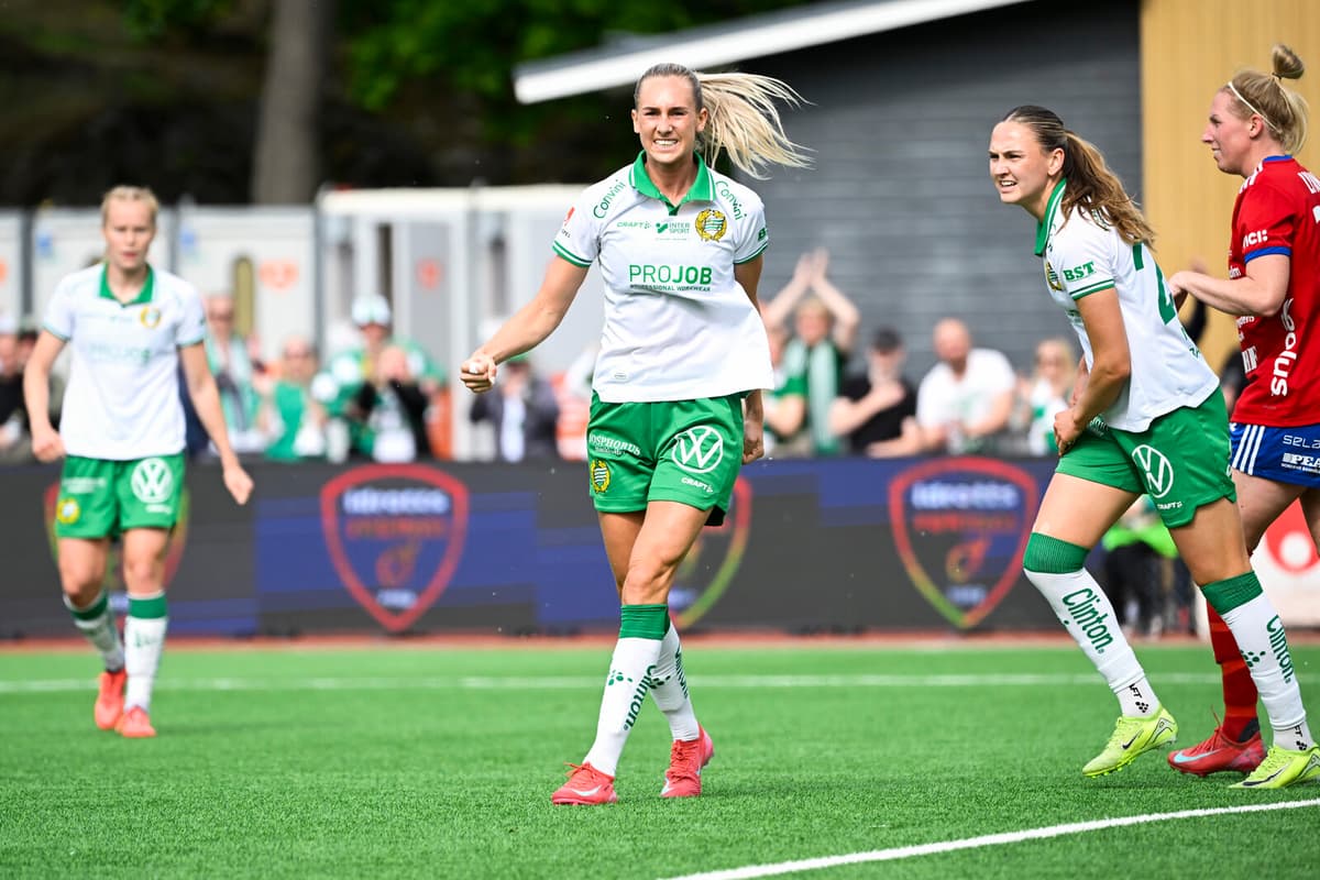 Hammarby Leads Women's Top Division After Comeback Win Over Vittsjö