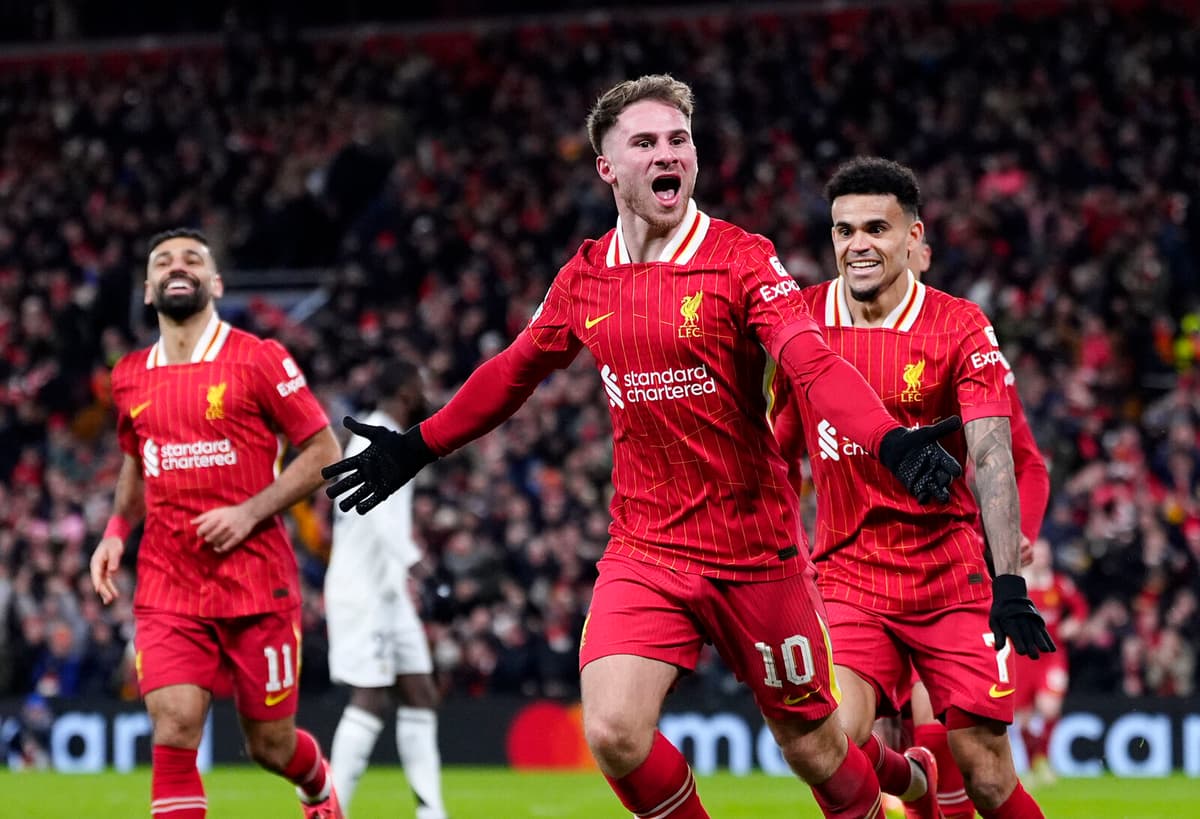 Liverpool swept aside Real Madrid in the stormy match