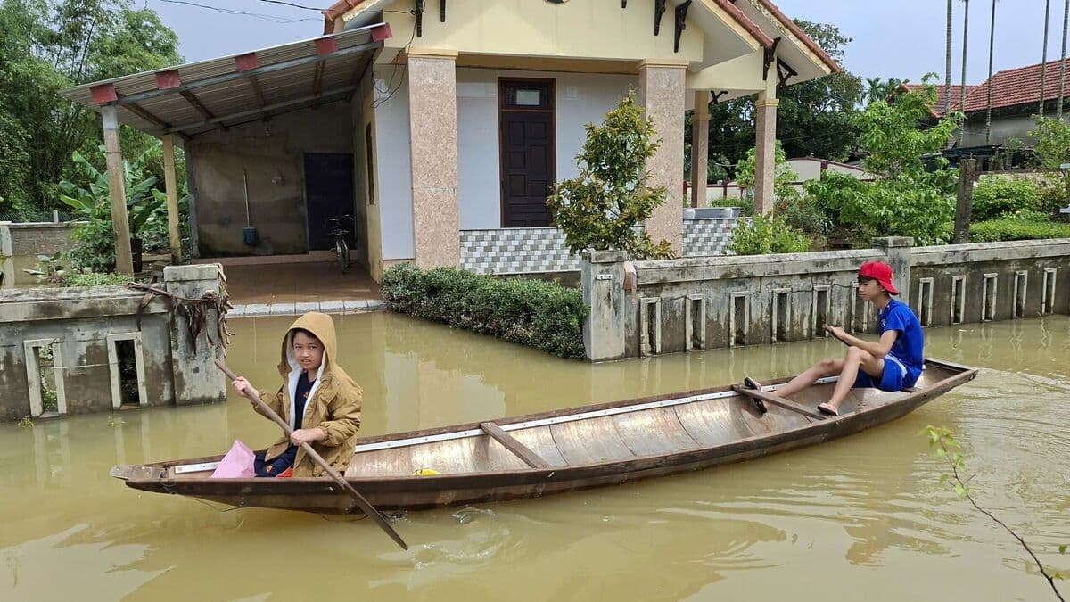 Dramatic floods in Vietnam: Several dead