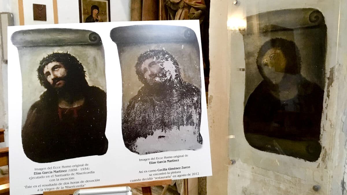 Cecilia Giménez, the woman behind Apjesus, has died at 94