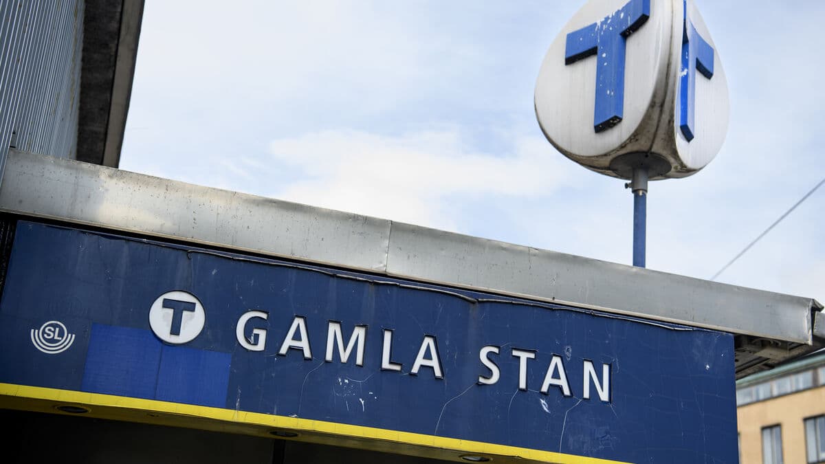 Man fell onto Stockholm subway tracks and was struck by a train but miraculously escaped without injury