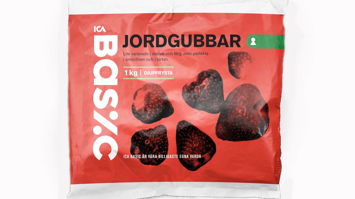 Coop and ICA recall frozen strawberries