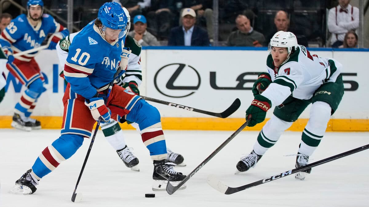 Rangers Break Goal Drought but Fall to Minnesota 3-1