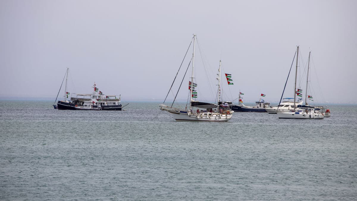 Israeli Forces Board Gaza Convoy in International Waters