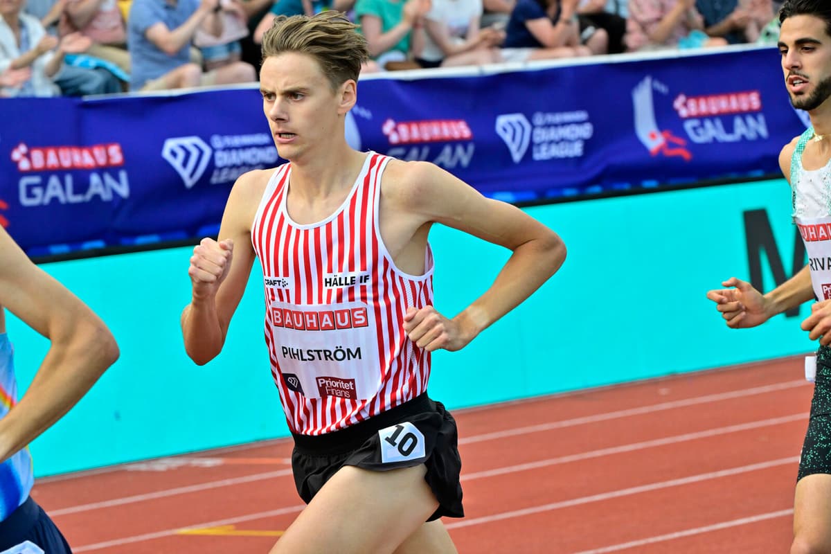 Samuel Pihlström Wins Diamond League 1500m in Stockholm