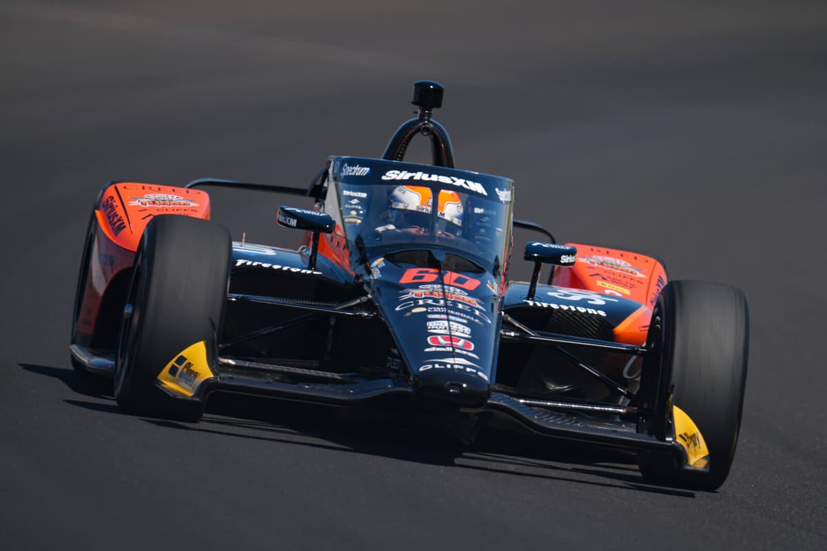 Rosenqvist Confident in Strong Indy 500 Chances from Second Grid