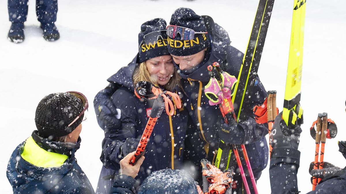 Anna Magnusson in tears after finishing fourth, I think I gave it my all