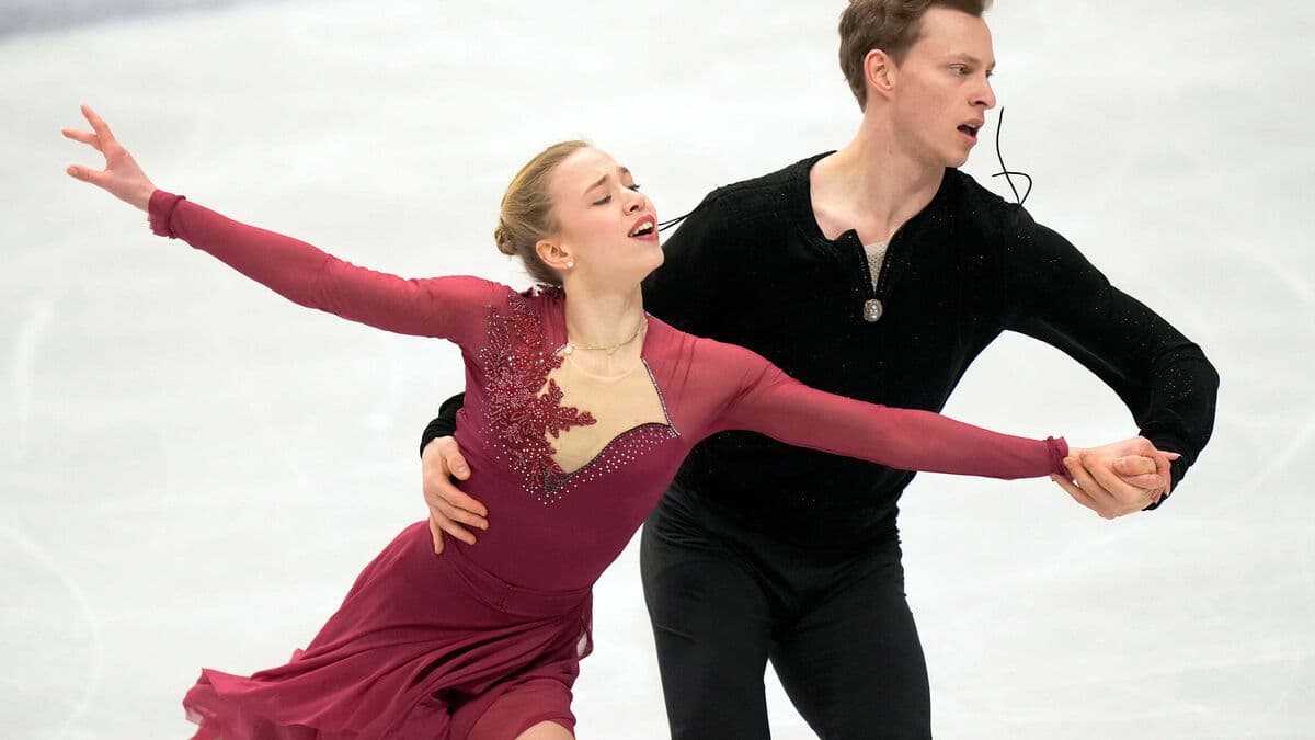 Swedish ice dancers miss out on a medal, finish 13th in European Figure Skating final
