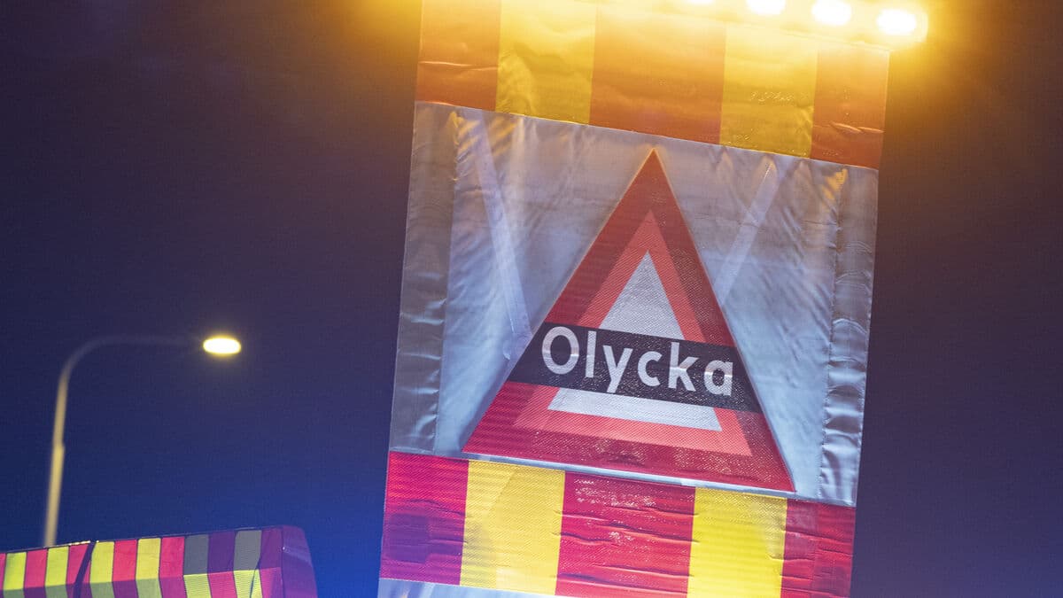 Man dead after traffic accident on E16