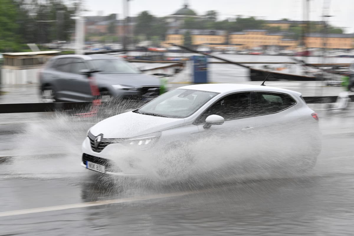 Heavy Rain Warning Issued with Risk of Flooding in Sweden