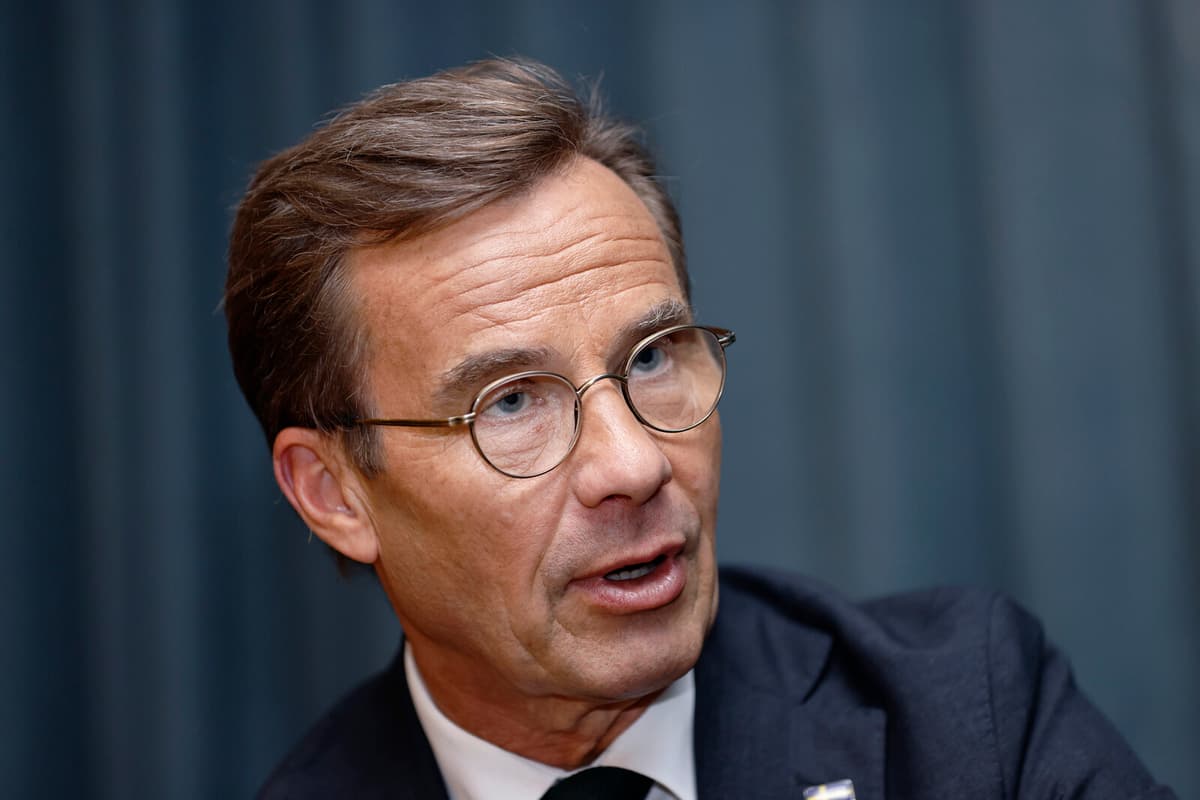 Kristersson Stresses No Rewards for Aggressors in Ukraine Support Talks