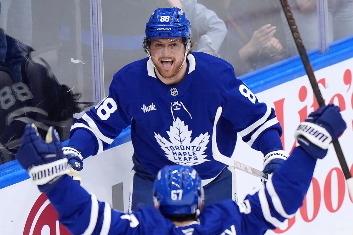 Nylander Leads Toronto to Victory with Two Goals in Stanley Cup Quarterfinal