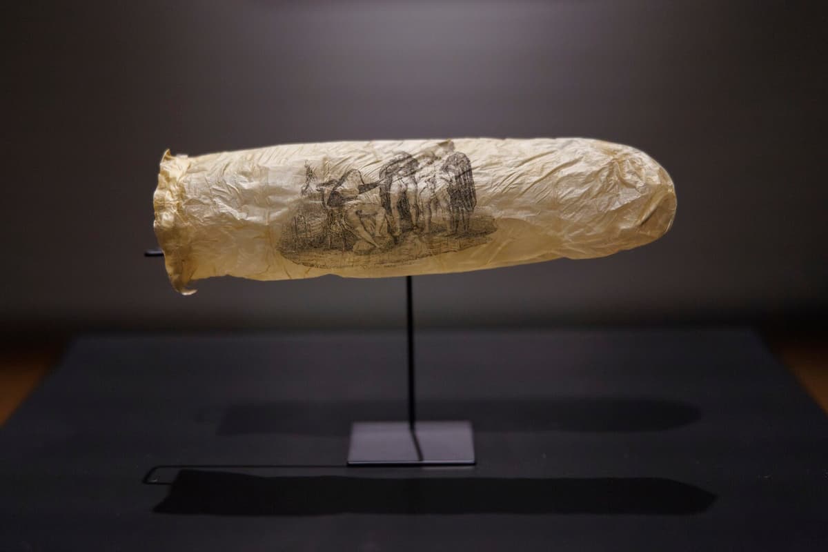 200-Year-Old Printed Condom on Display at Rijksmuseum Amsterdam