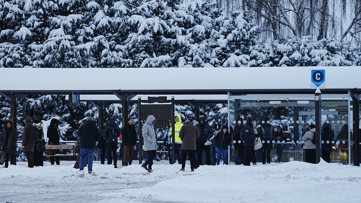 Schools closed in the snowstorm in Gothenburg, Bollnäs and Uddevalla