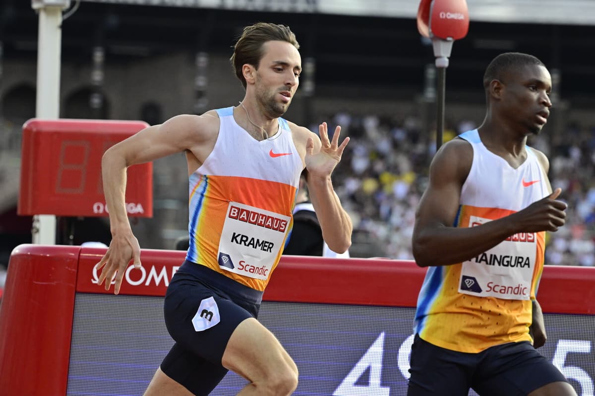 Andreas Kramer Finishes Seventh in Paris Diamond League 800m Race