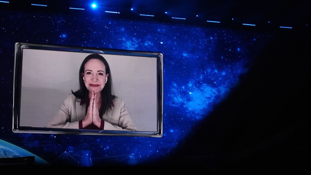 Machado – symbol of the opposition to the Maduro regime