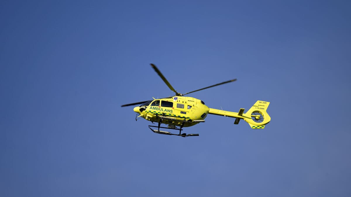 Military vehicle overturns, three taken to hospital