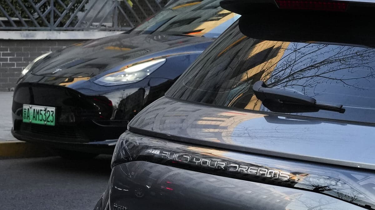 Chinese electric car giant BYD is growing, Tesla is losing