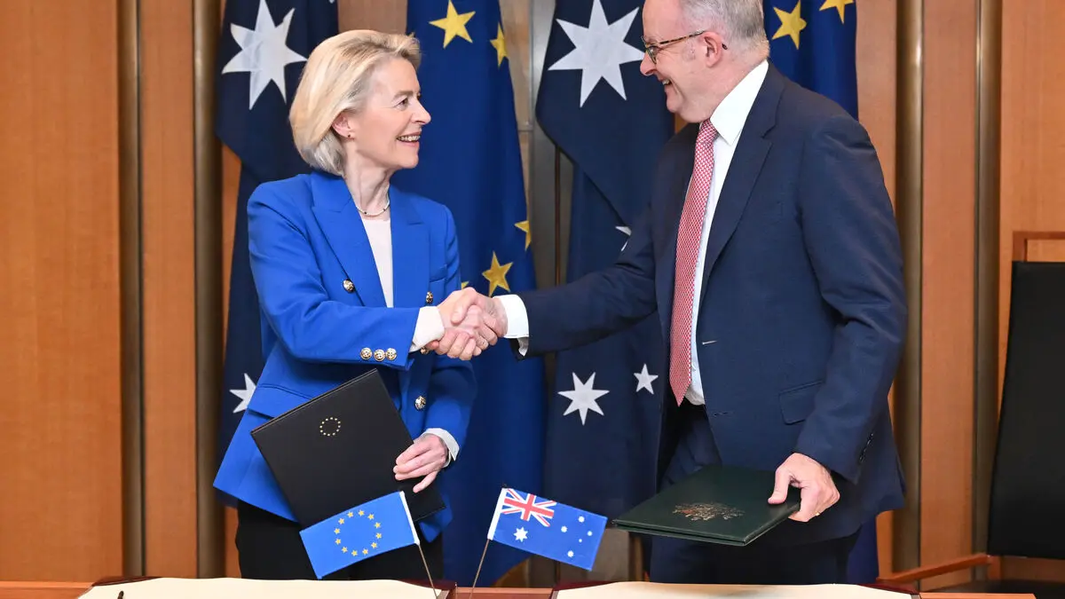 Hattrick in trade - EU and Australia agree