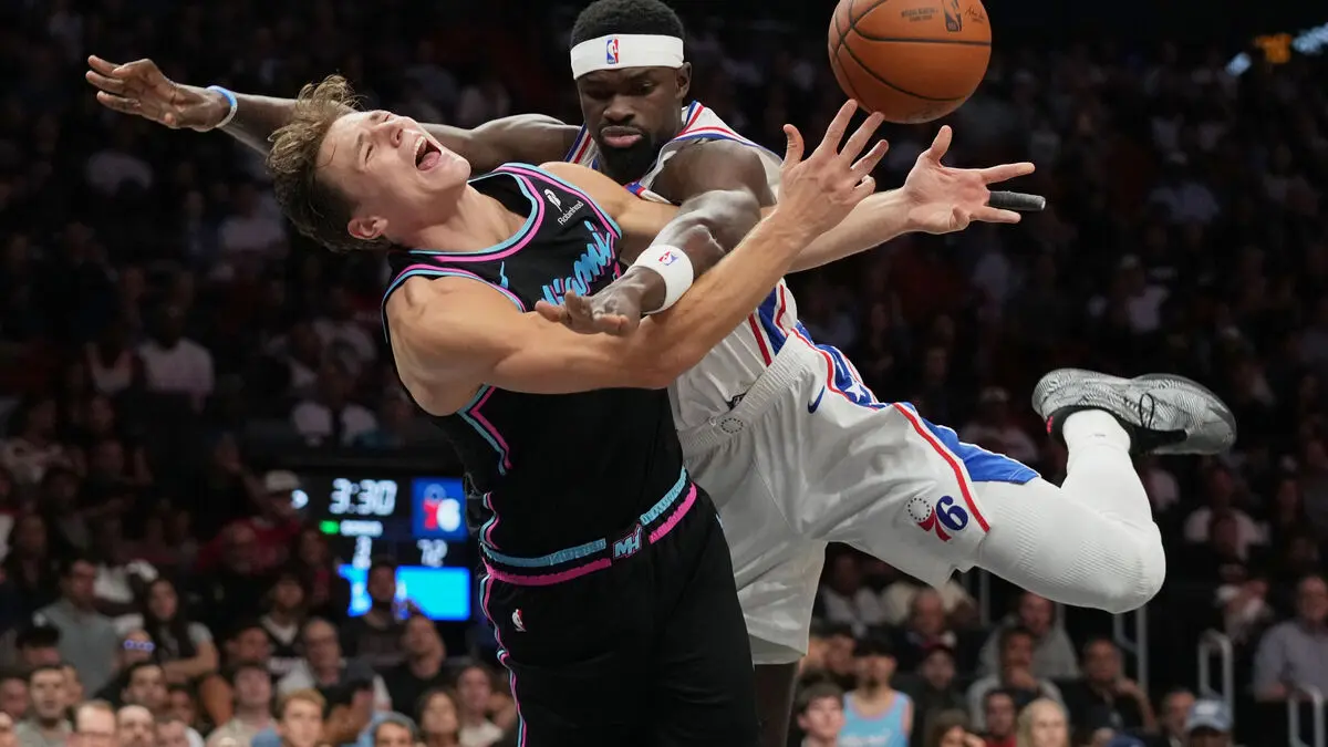 Miami wins even match against Philadelphia