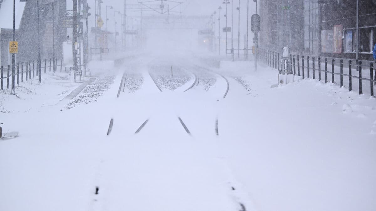 More delayed passenger trains in January due to snowstorms