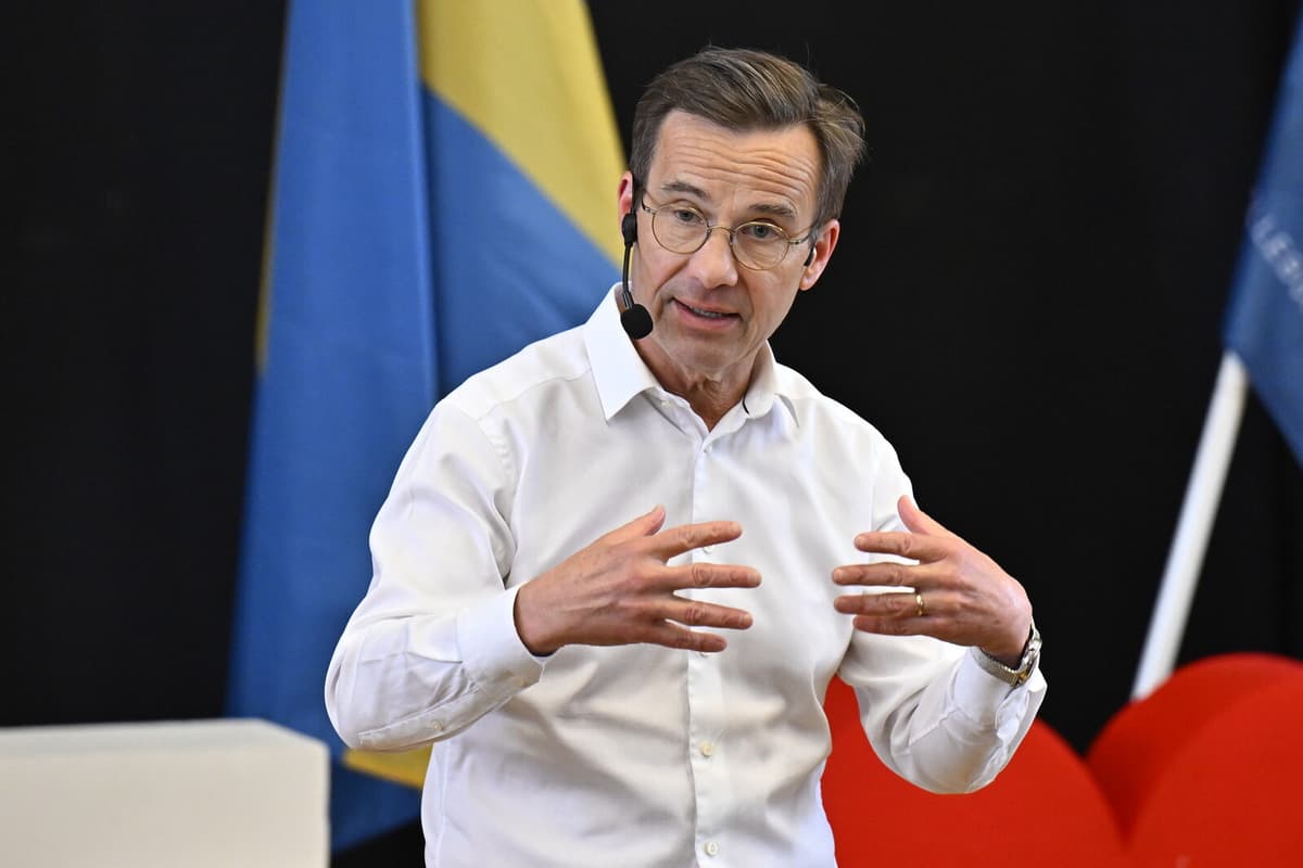 Kristersson Expresses Concern Over Stock Market Drop After Tariffs