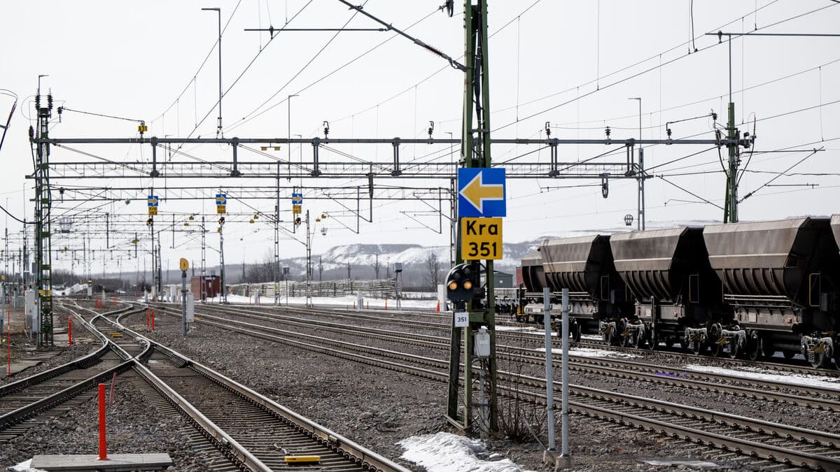 Malmbanan to reopen to traffic Thursday at 12:00