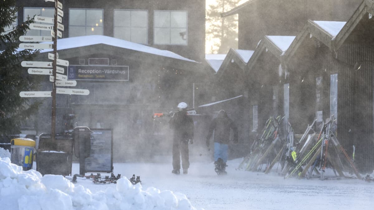 Train services canceled as storms approach central and northern Sweden