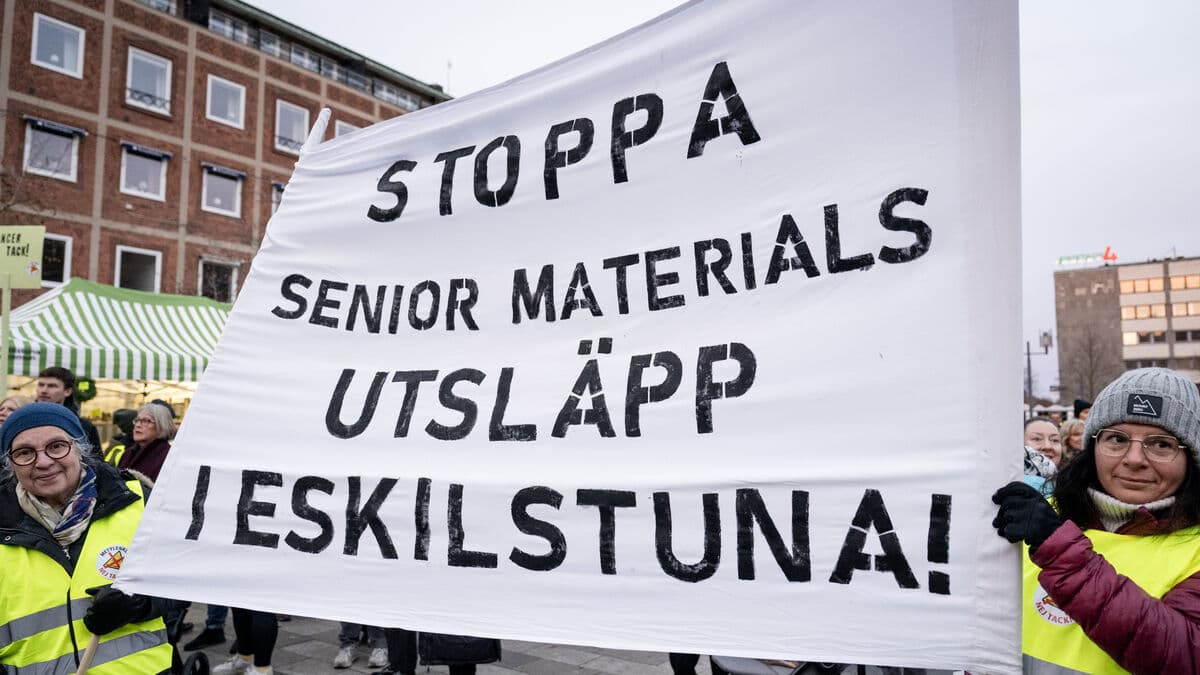 Temporary stop for toxic substance in Eskilstuna factory