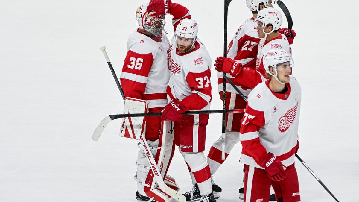 Detroit came from behind to defeat Nashville 4-2 in Swedish meeting