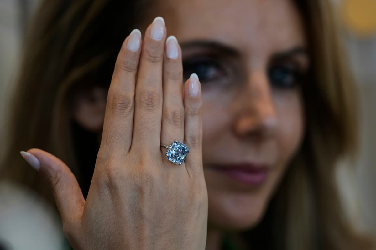 Rare Blue Diamond Sold to American Collector for $17.9 Million