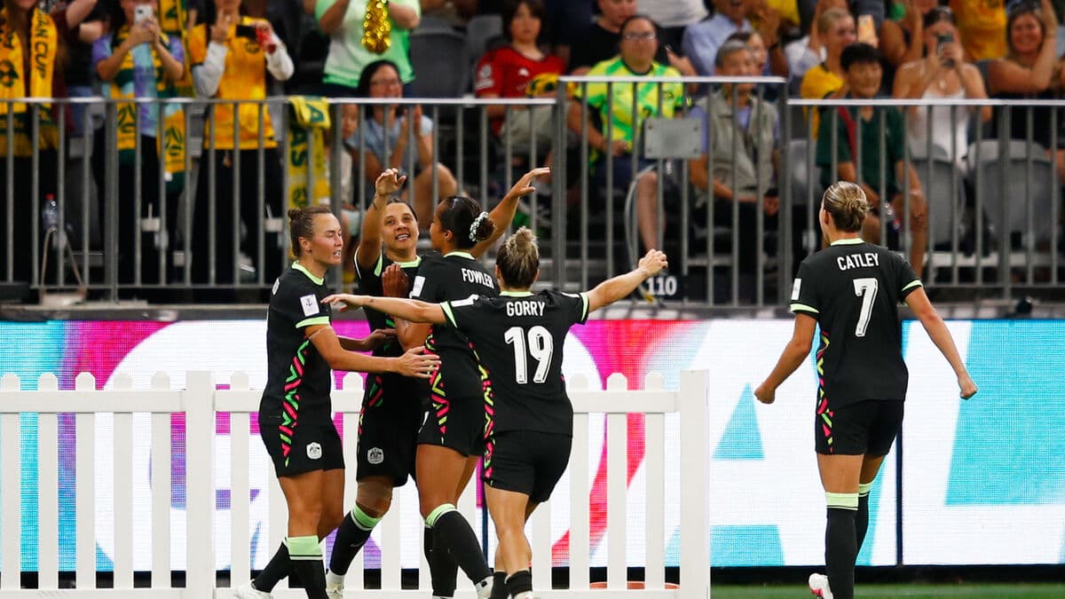 Sam Kerr took Australia to the Asian Championships final